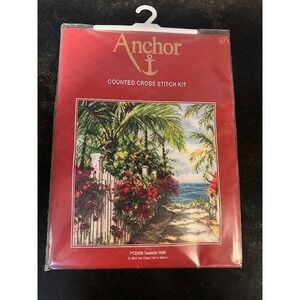 Anchor Counted Cross Stitch Kit PCE608 Seaside Walk